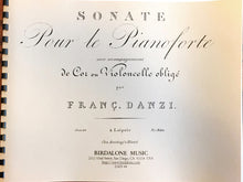 Load image into Gallery viewer, Danzi, Franz (1763-1826): Sonata in E minor, op.44