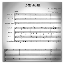 Load image into Gallery viewer, Mozart, W.A. (1756-1791): Concerto in E♭ (Flat) Major, K.370b/371