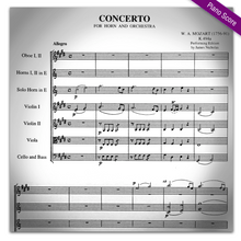 Load image into Gallery viewer, Mozart, W.A. (1756-1791): Concerto in E Major, K.494a