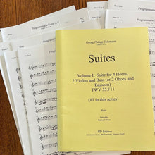 Load image into Gallery viewer, Telemann, G.P. (1681-1767): Seven Orchestral Suites With Horns, Vol. I