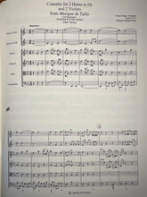 Load image into Gallery viewer, Telemann, G.P. (1681-1767): Concerto in E Flat for 2 Horns, TWV 54:Es1