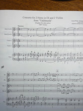 Load image into Gallery viewer, Telemann, G.P. (1681-1767): Concerto in E Flat for 2 Horns, TWV 54:Es1