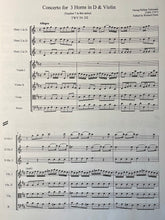 Load image into Gallery viewer, Telemann, G.P. (1681-1767): Complete Horn Concertos (Revised 2nd ed, Scores)