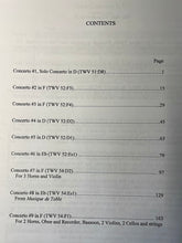 Load image into Gallery viewer, Telemann, G.P. (1681-1767): Complete Horn Concertos (Revised 2nd ed, Scores)