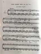 GALLAY, J-F (1795-1864):Three Grand Duos for Horn, op.38