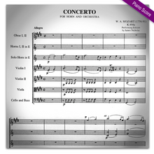 Load image into Gallery viewer, Mozart, W.A. (1756-1791): Concerto in E Major, K.494a
