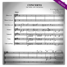 Load image into Gallery viewer, Mozart, W.A. (1756-1791): Concerto in E Major, K.494a
