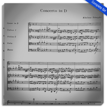 Load image into Gallery viewer, Schneyder, Nikolaus: Concerto in D Major for Horn &amp; String Orchestra (1989)
