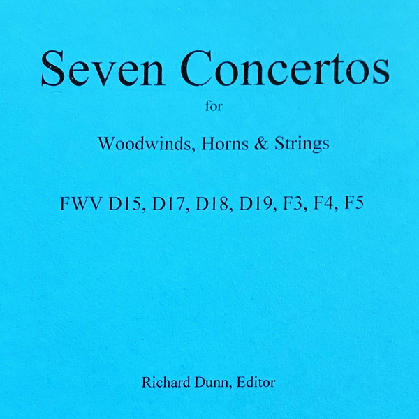 Fasch, J.F. (1688-1758): Seven Concertos for 2 Horns & Orchestra