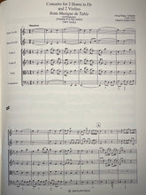 Load image into Gallery viewer, Telemann, G.P. (1681-1767): Concerto in E Flat for 2 Horns, TWV 54:Es1
