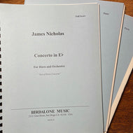 Nicholas, James: Concerto in E♭ (E flat) 